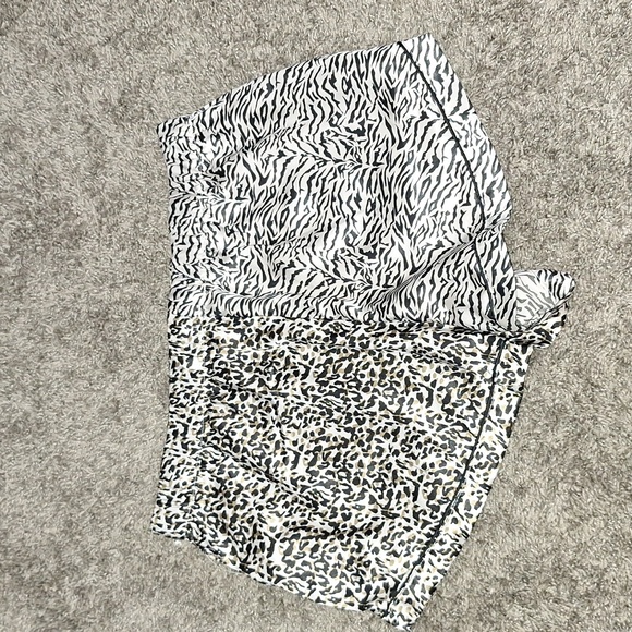 BB Dakota silky shorts pajama set - M - animal print - Picture 3 of 10